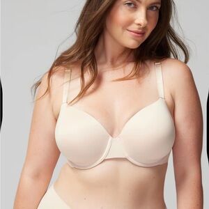 NWT Soma Vanishing 360 Perfect Coverage Bra in Light Nude - Size 40B